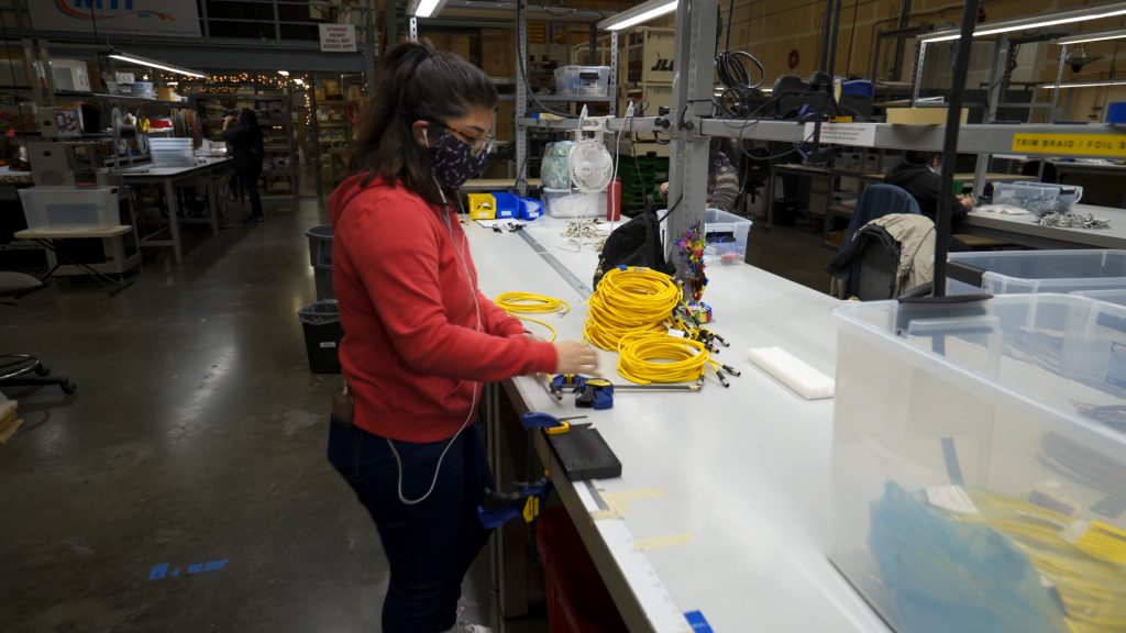 MTI employee at work